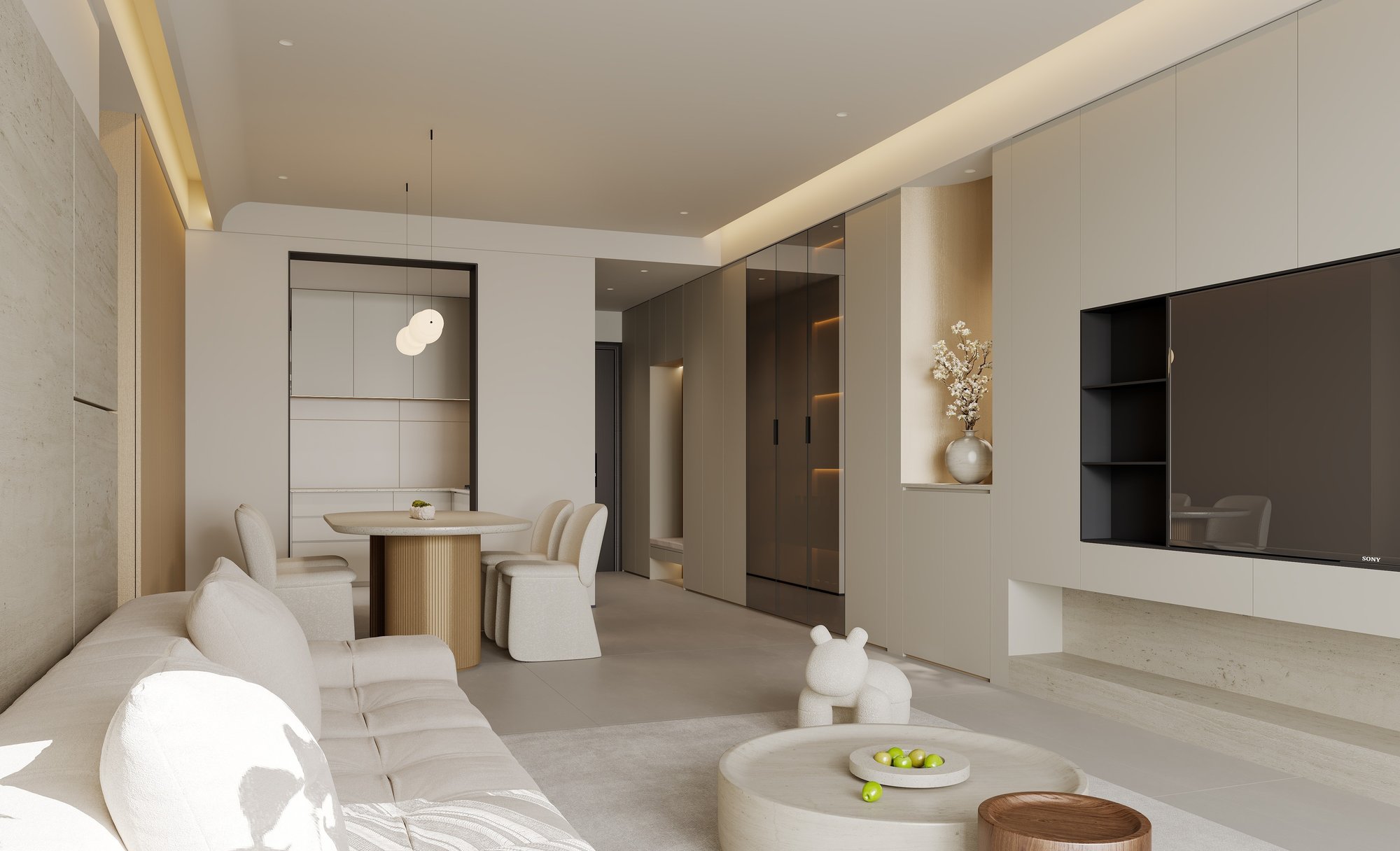 Contemporary residential interior design Singapore