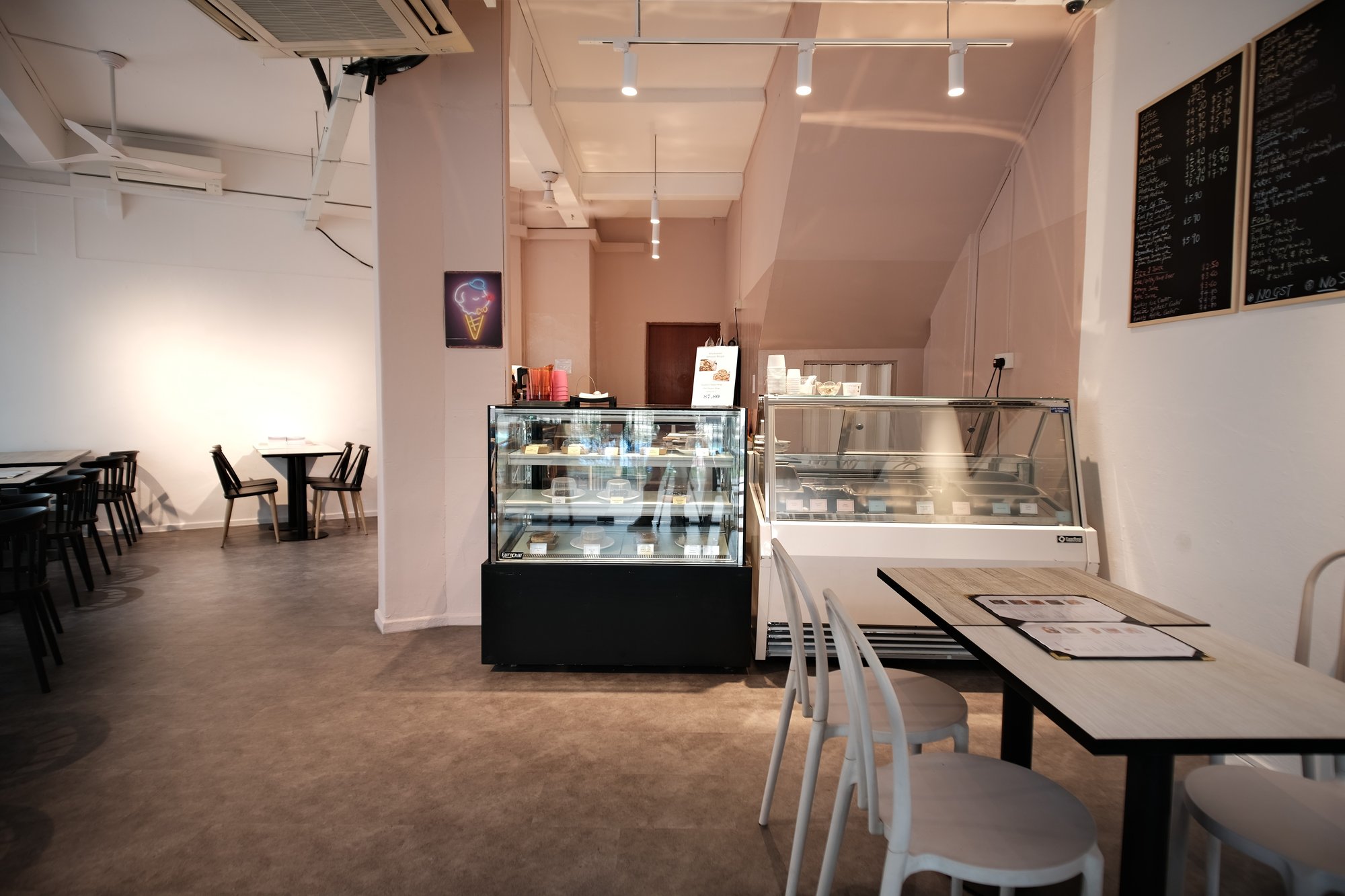Hearty Cafe renovation Singapore interior