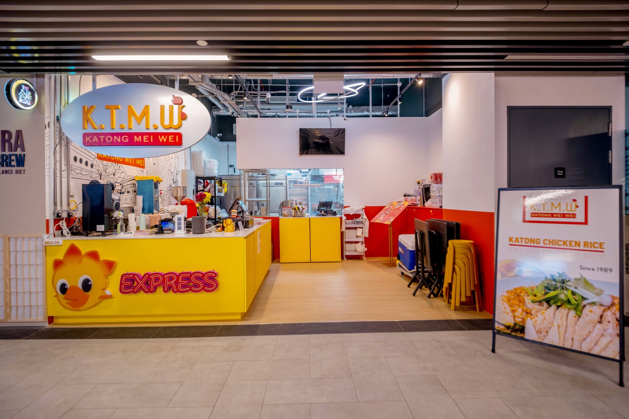 KTMW takeaway kiosk renovation project