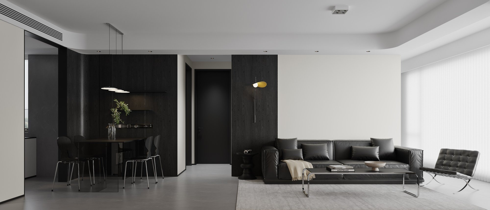 Interior designer in Singapore — Monochrome Residence by Skai Atelier
